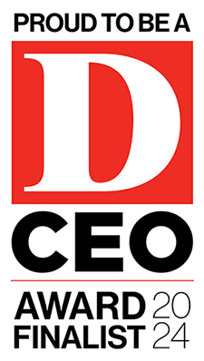 D CEO Finalist Logo